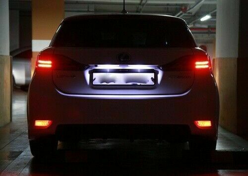 2x Red Len LED Bumper Brake Light Lamps For 2011 2012 2013 Lexus CT200h