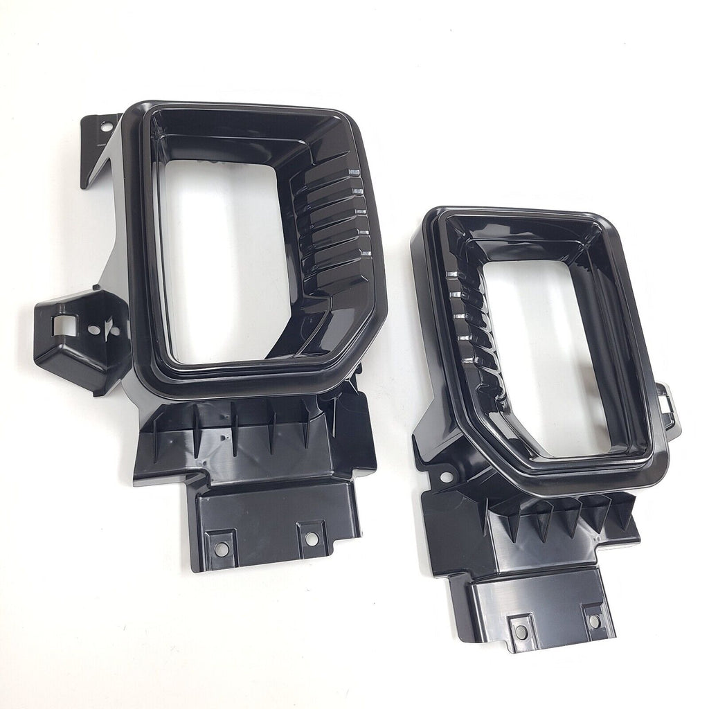 Clear Lens LED Fog Lights Kit For 2020 2021 2022 2023 GMC Sierra 2500HD 3500HD Base SLE SLT with Bezels Wires Switch Relay OEM#84513247, 84513246 GM2593331, GM2592331