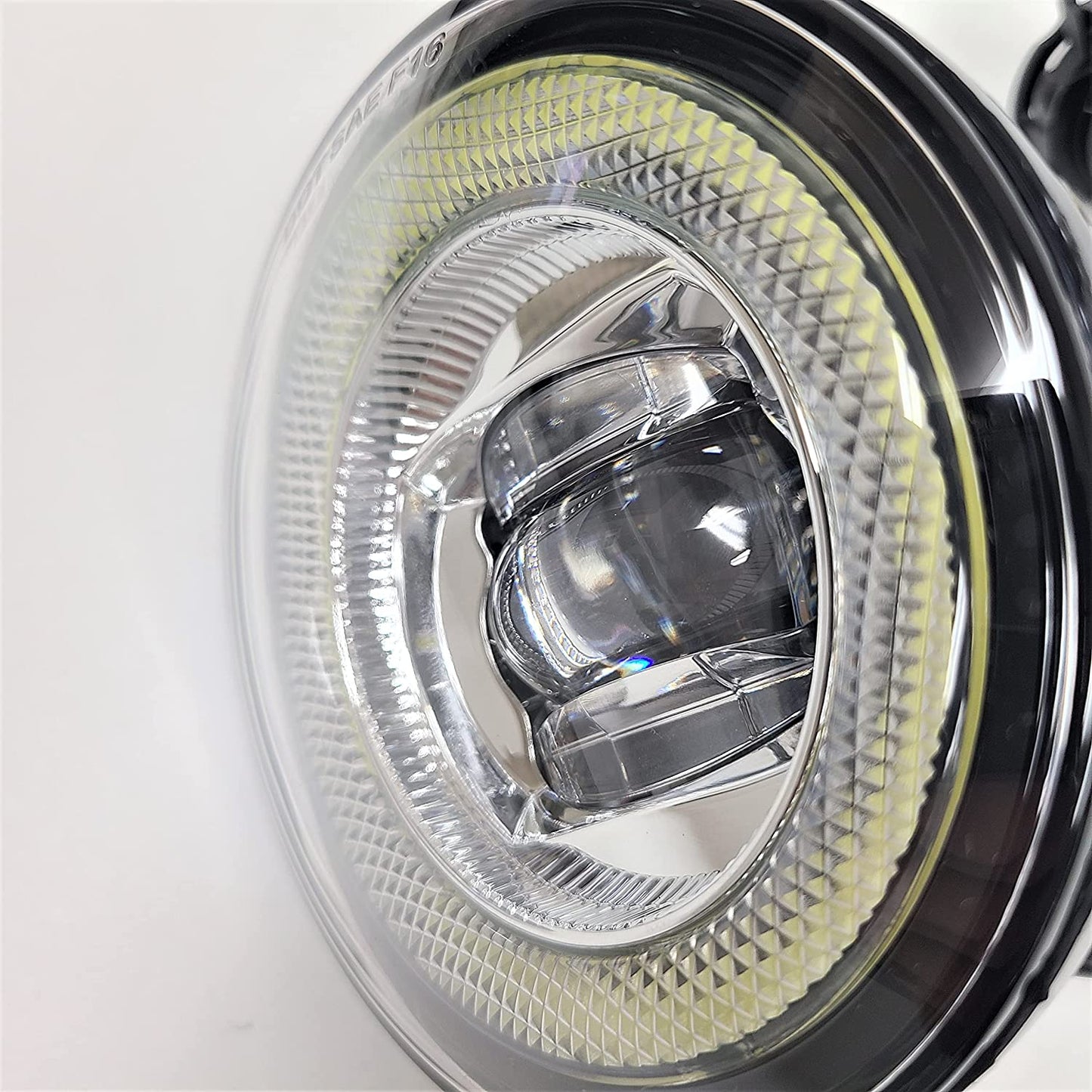 LED Fog Driving Lights Kit Halo For 2007-2014 Ford Mustang Shelby GT500/Valance with Wires Switch