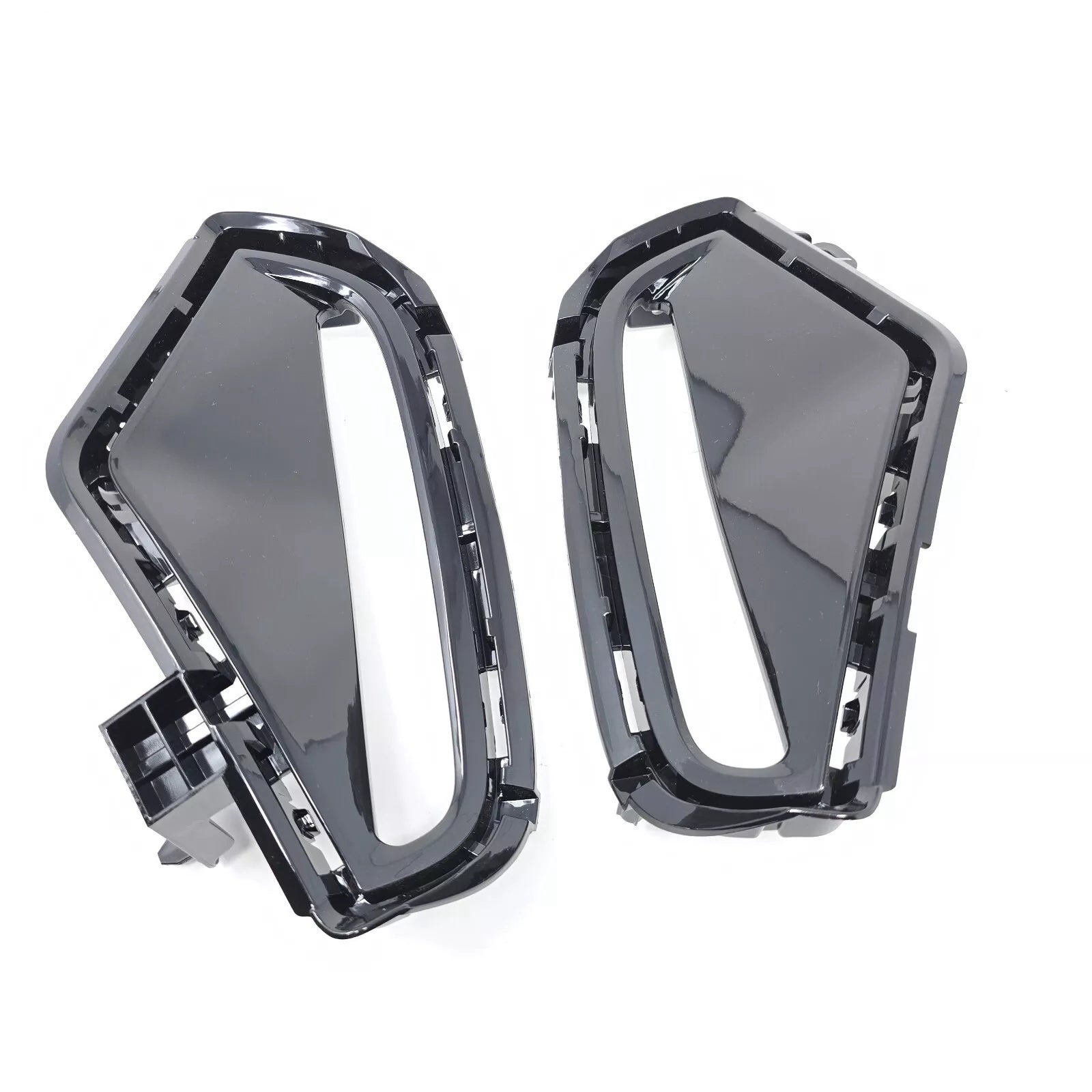 Dual Color LED DRL Signal Fog Light Kit For 2019-2025 Toyota Rav4 LE XLE Hybrid SE XSE with Bezel Wire & Daytime Running Light Amber Turn Signal Light