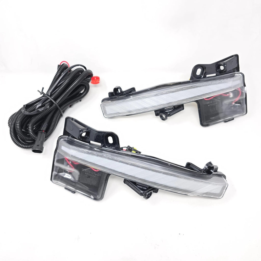 LED Fog Accent Lights Kit For 2023 2024 2025 Toyota Prius DRL Sequential Signal Wires NEW ﻿
