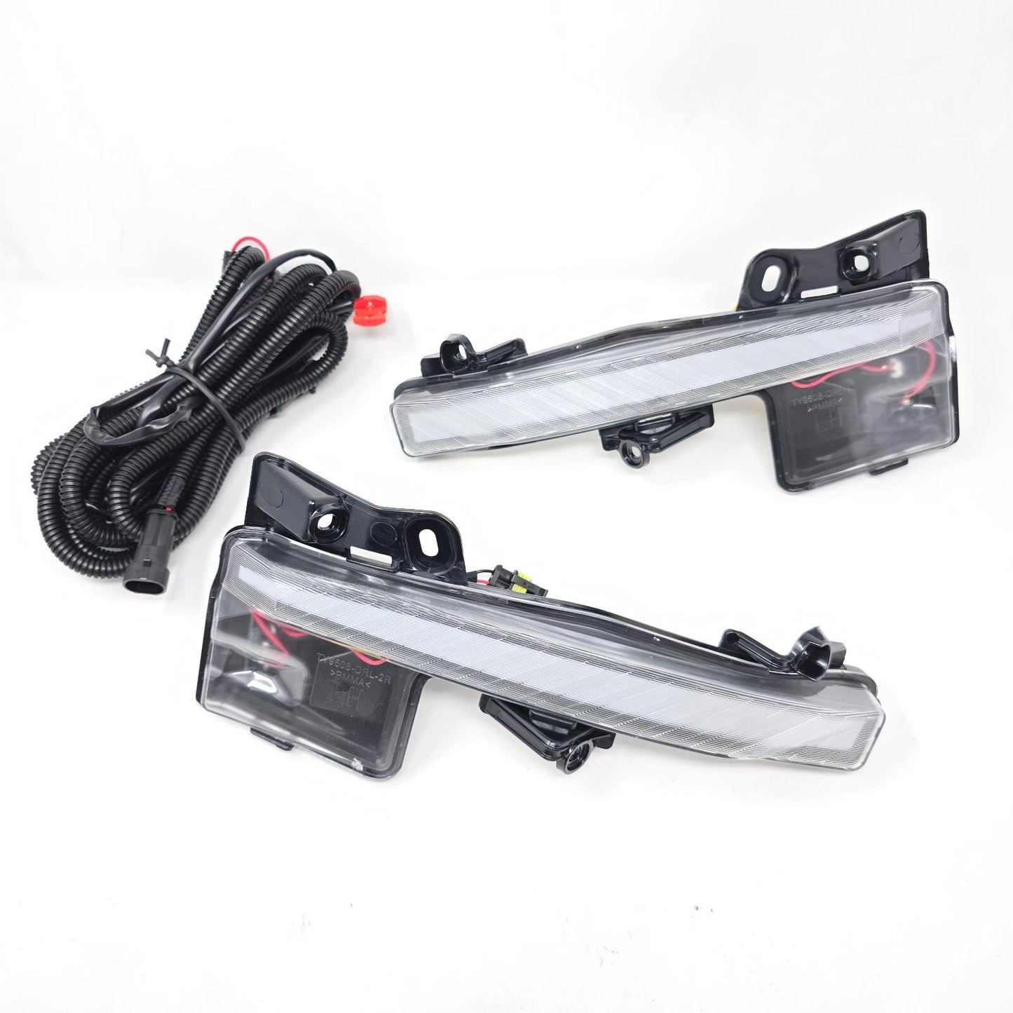 LED Fog Accent Lights Kit For 2023 2024 2025 Toyota Prius DRL Sequential Signal Wires NEW ﻿