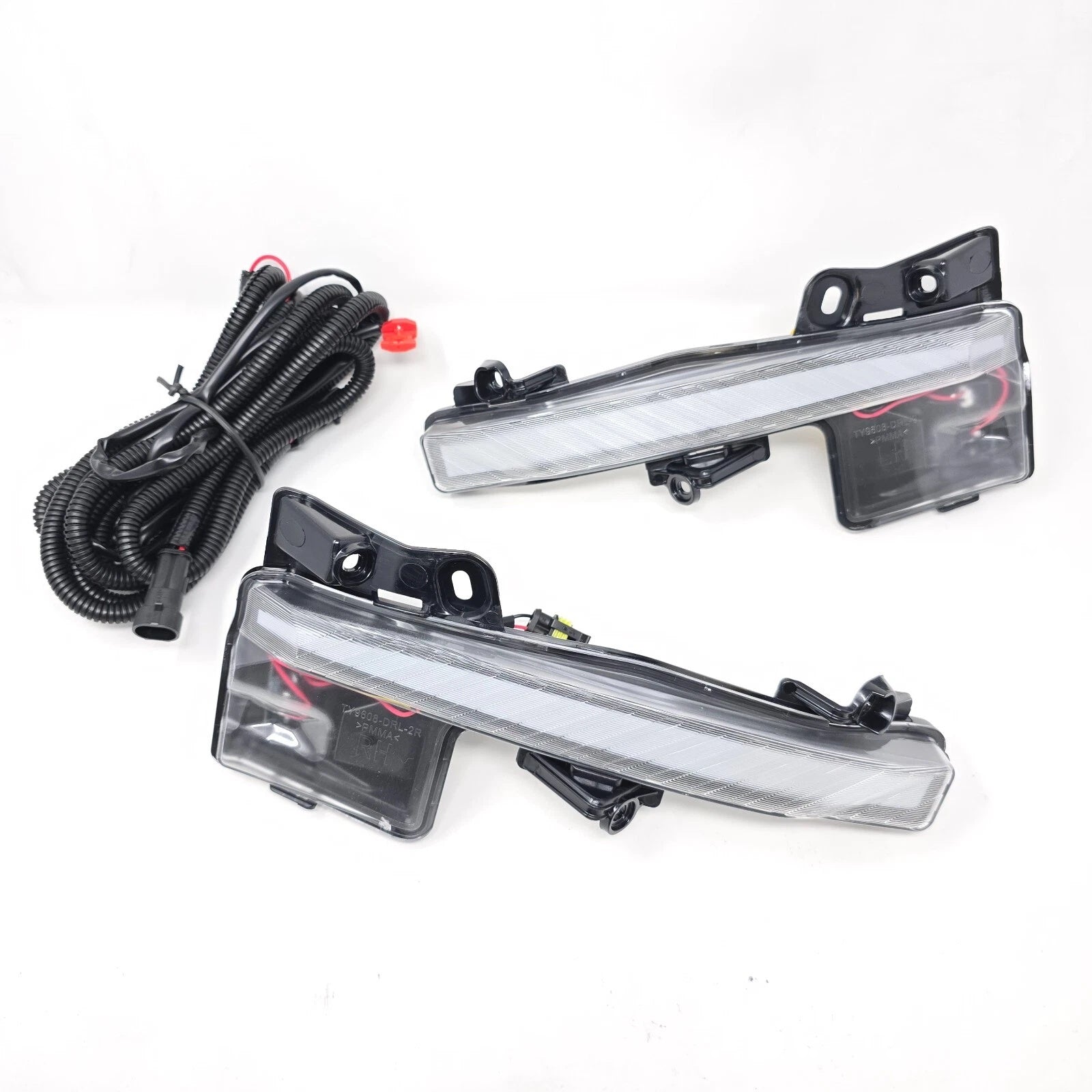 LED Fog Accent Lights Kit For 2023 2024 2025 Toyota Prius DRL Sequential Signal Wires NEW ﻿