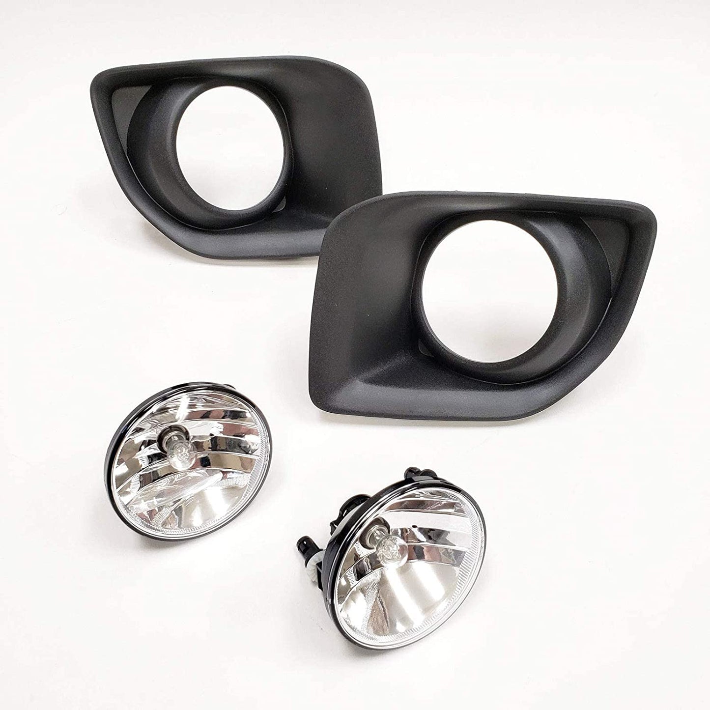Fog Lights Kit for 2015 2016 2017 2018 2019 GMC Canyon, OE Style Clear Lens Fog Lamps Assembly