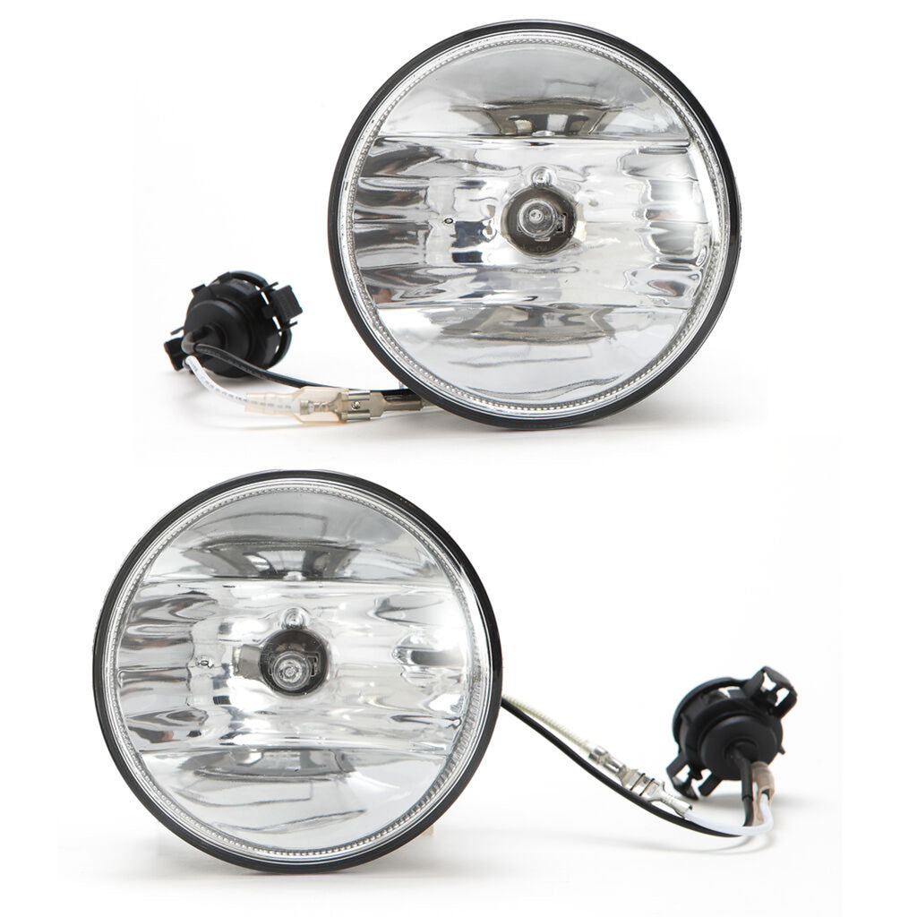 For 2015-2020 Chevy Colorado Bezel 5202 Bulbs Clear Lens Driving Fog Lights Kit