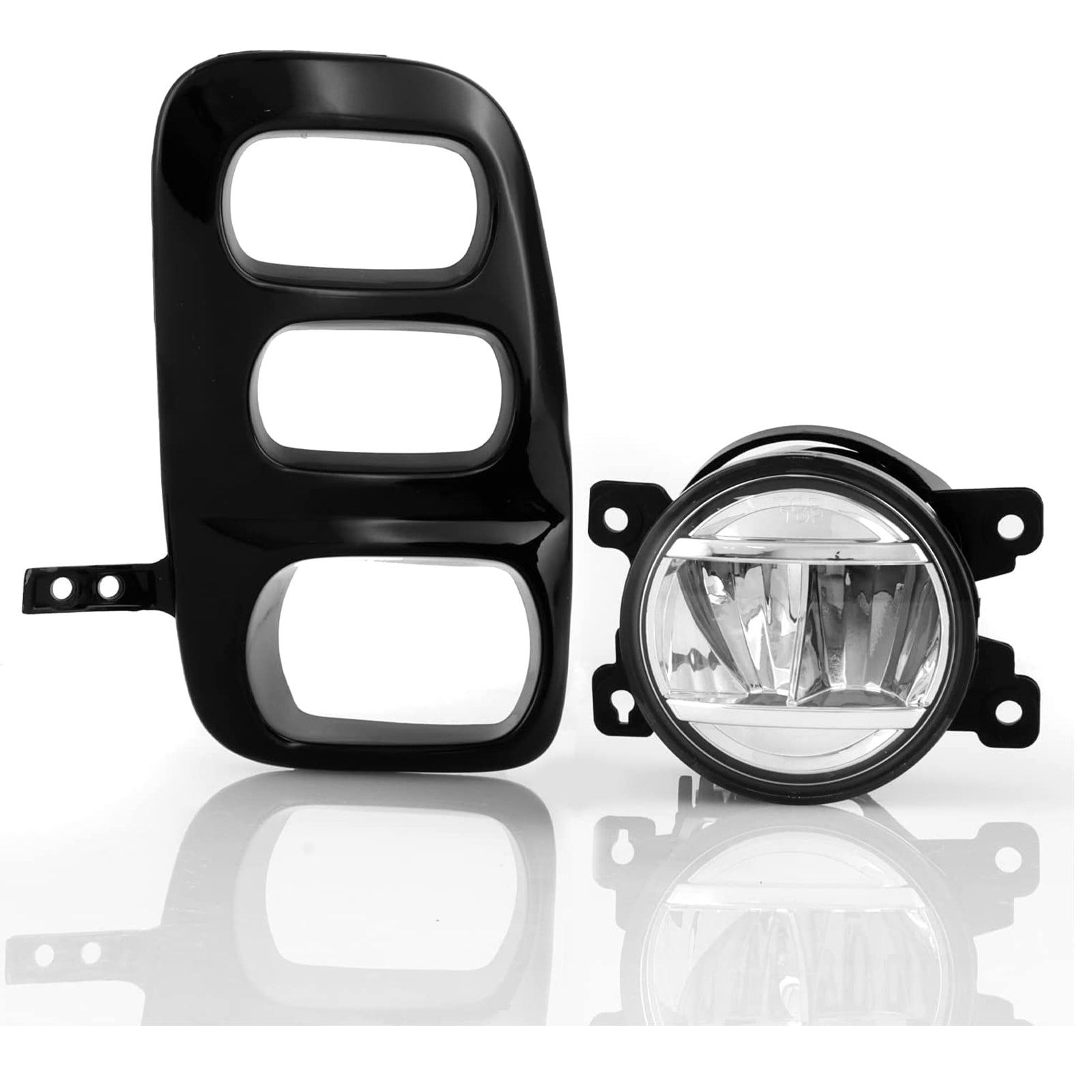 Clear Lens LED Fog Lights Kit For 2021-2022 Honda Odyssey with Switch Bezel Wires Relay OEM# 33950TEYY01 / 33900TEYY01,HO2592144 / HO2593144 19-6225-00 / 19-6226-00