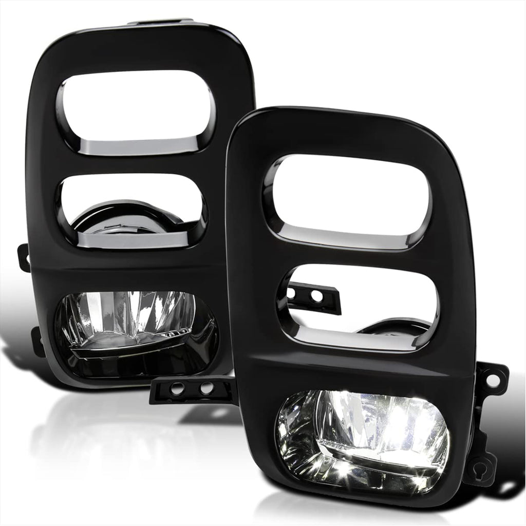 Clear Lens LED Fog Lights Kit For 2021-2022 Honda Odyssey with Switch Bezel Wires Relay OEM# 33950TEYY01 / 33900TEYY01,HO2592144 / HO2593144 19-6225-00 / 19-6226-00