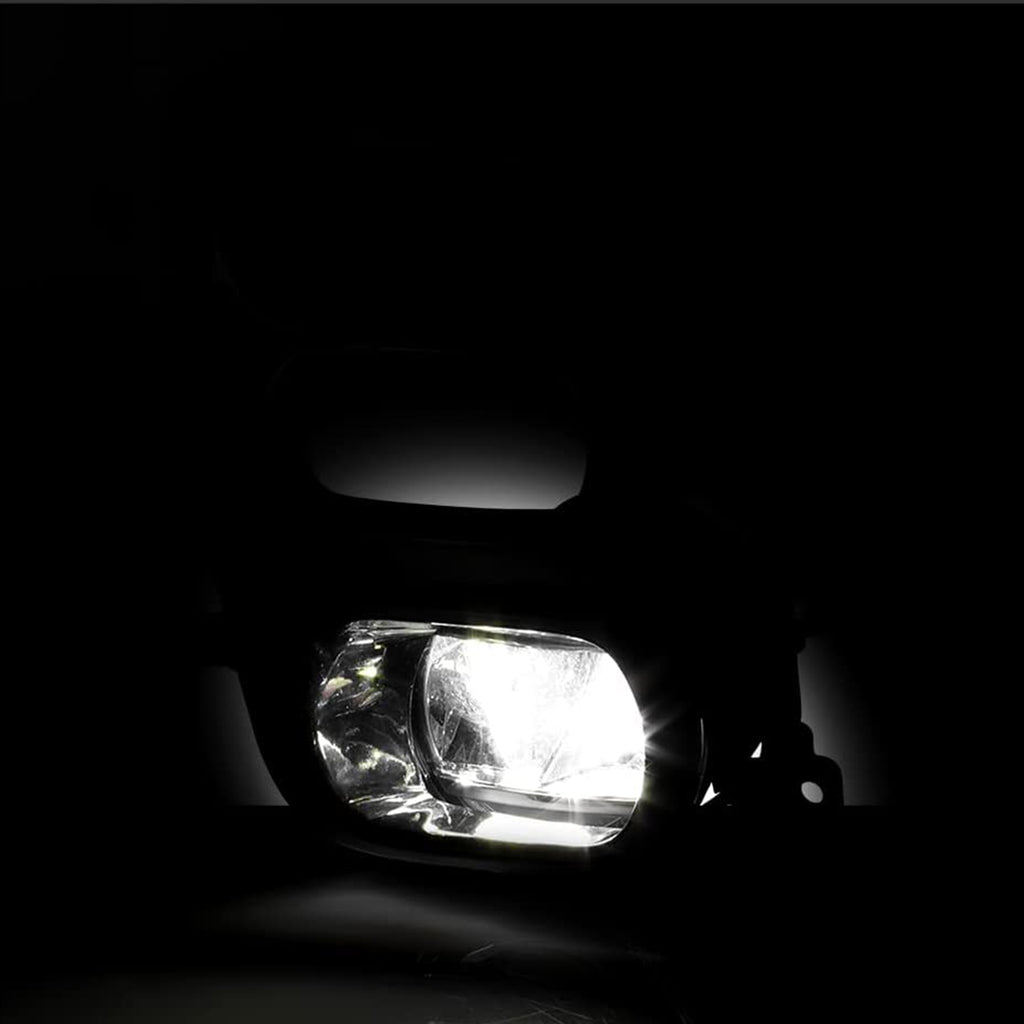 Clear Lens LED Fog Lights Kit For 2021-2022 Honda Odyssey with Switch Bezel Wires Relay OEM# 33950TEYY01 / 33900TEYY01,HO2592144 / HO2593144 19-6225-00 / 19-6226-00