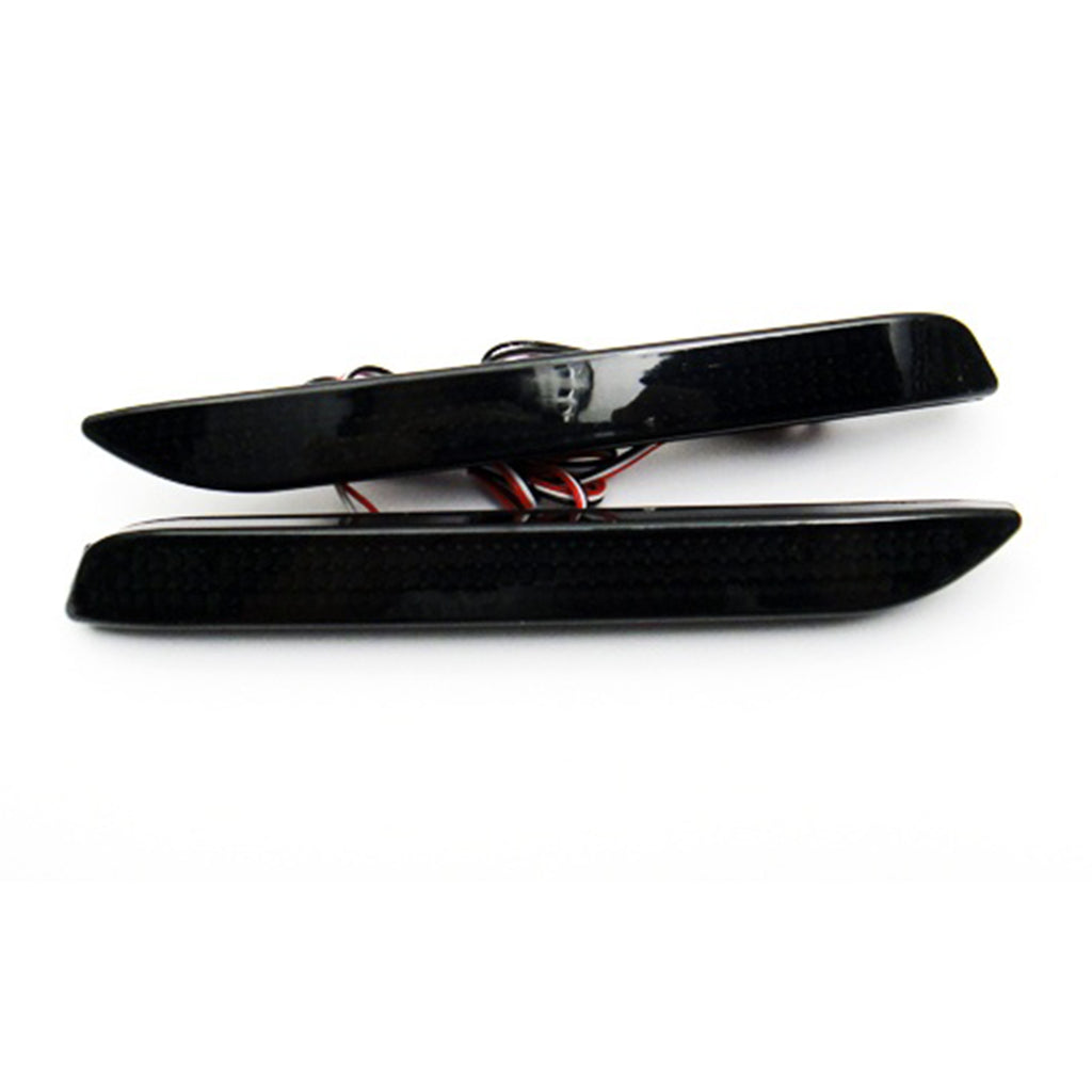 2x Smoked LENS Bumper Reflector LED Tail Brake Lights For 1999-2003 Lexus RX300 2015-up Lexus RC