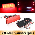 Red Lens LED Rear Bumper Reflector Brake Lights For Mercedes-Benz Viano/Vito W639 OEM#A6398260040, A6398260140, A6398260440, A6398260540