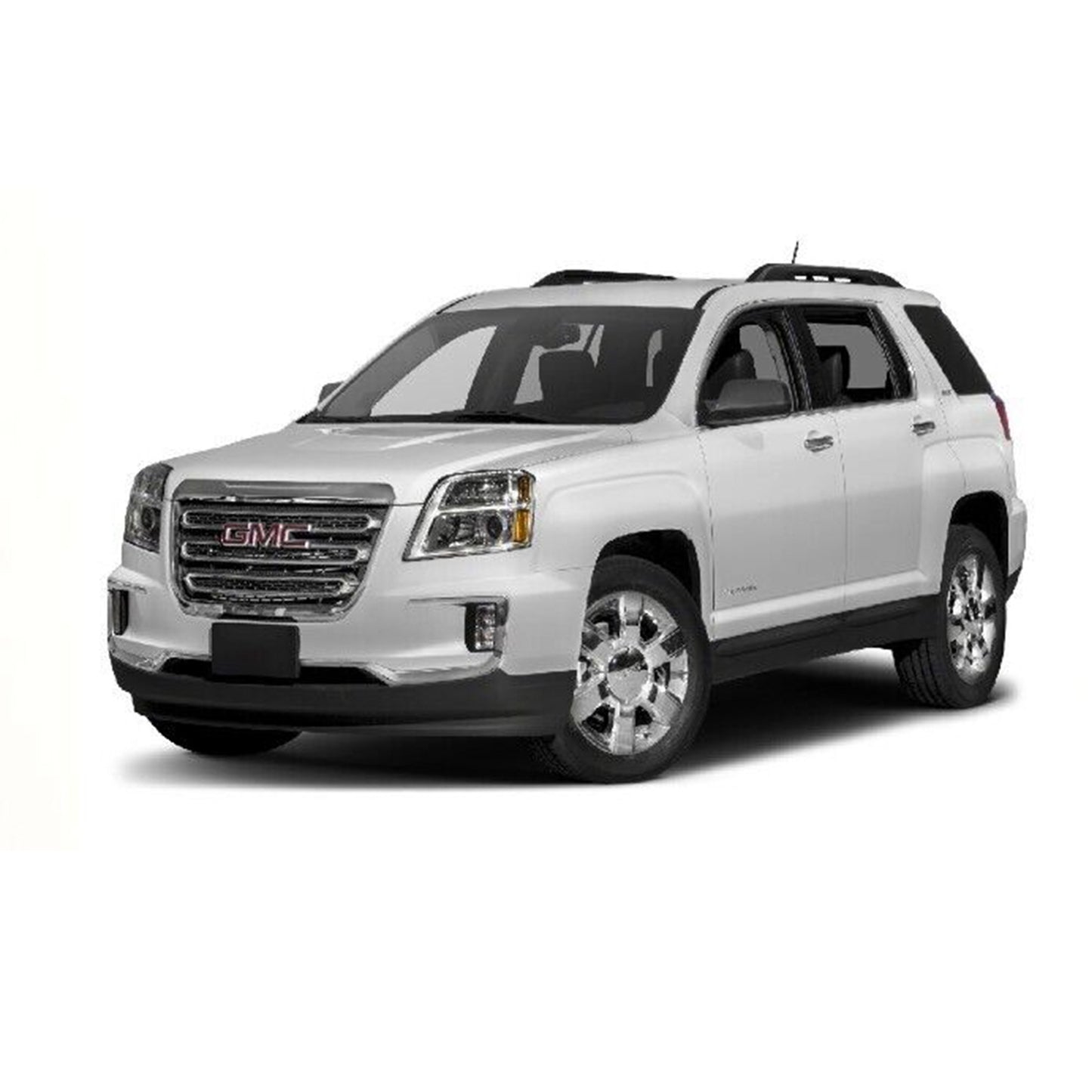Clear Lens LED Fog Lights Kit For 2016-2017 GMC Terrain Denali, SL, SLE, SLT Trim Replacement Bezel Day Time Running Light DRL Amber Signal With Wires OEM# 84042389, 84042390 GM2562112, GM2563112,23372631, 23372632 GM1038190, GM1039190