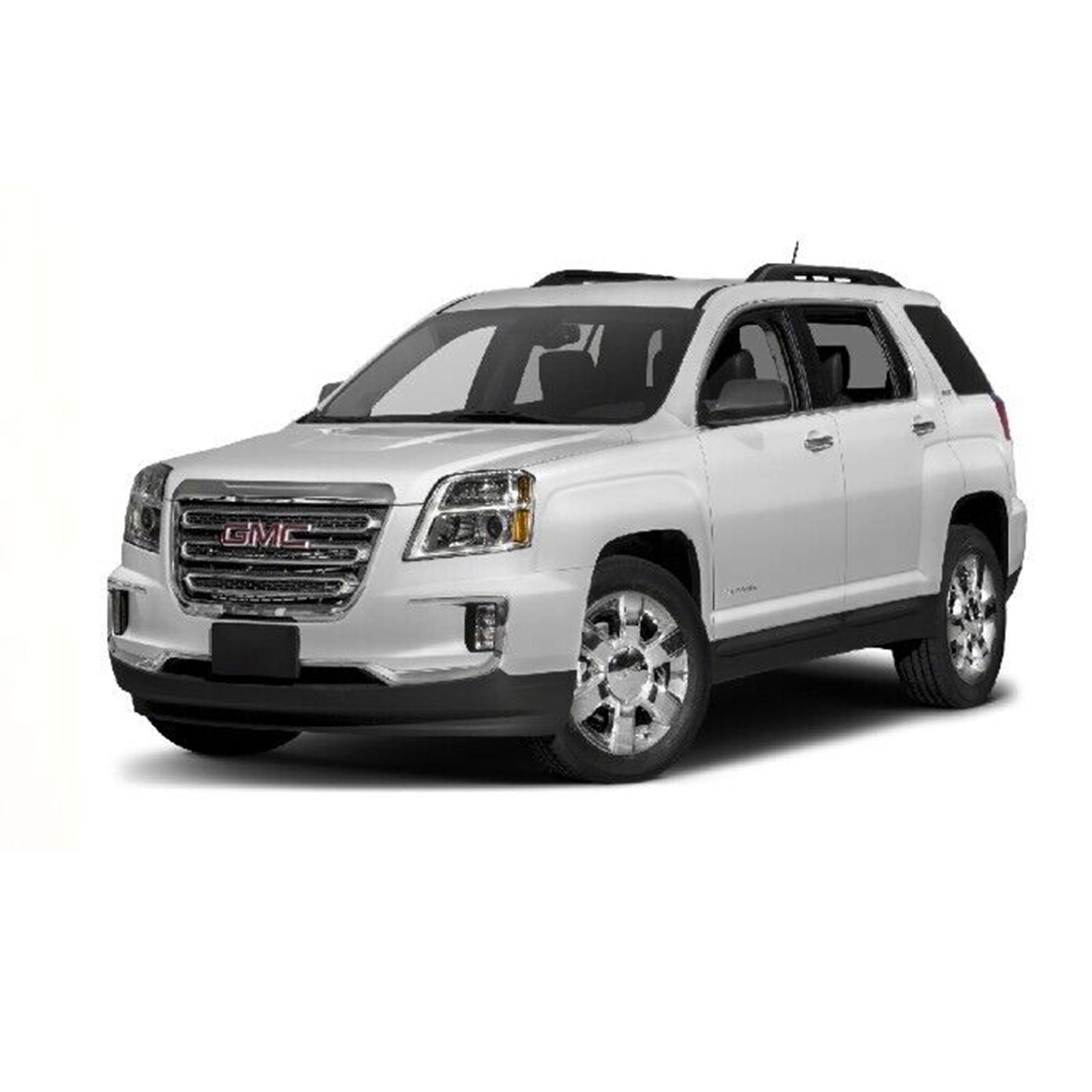 Clear Lens LED Fog Lights Kit For 2016-2017 GMC Terrain Denali, SL, SLE, SLT Trim Replacement Bezel Day Time Running Light DRL Amber Signal With Wires OEM# 84042389, 84042390 GM2562112, GM2563112,23372631, 23372632 GM1038190, GM1039190