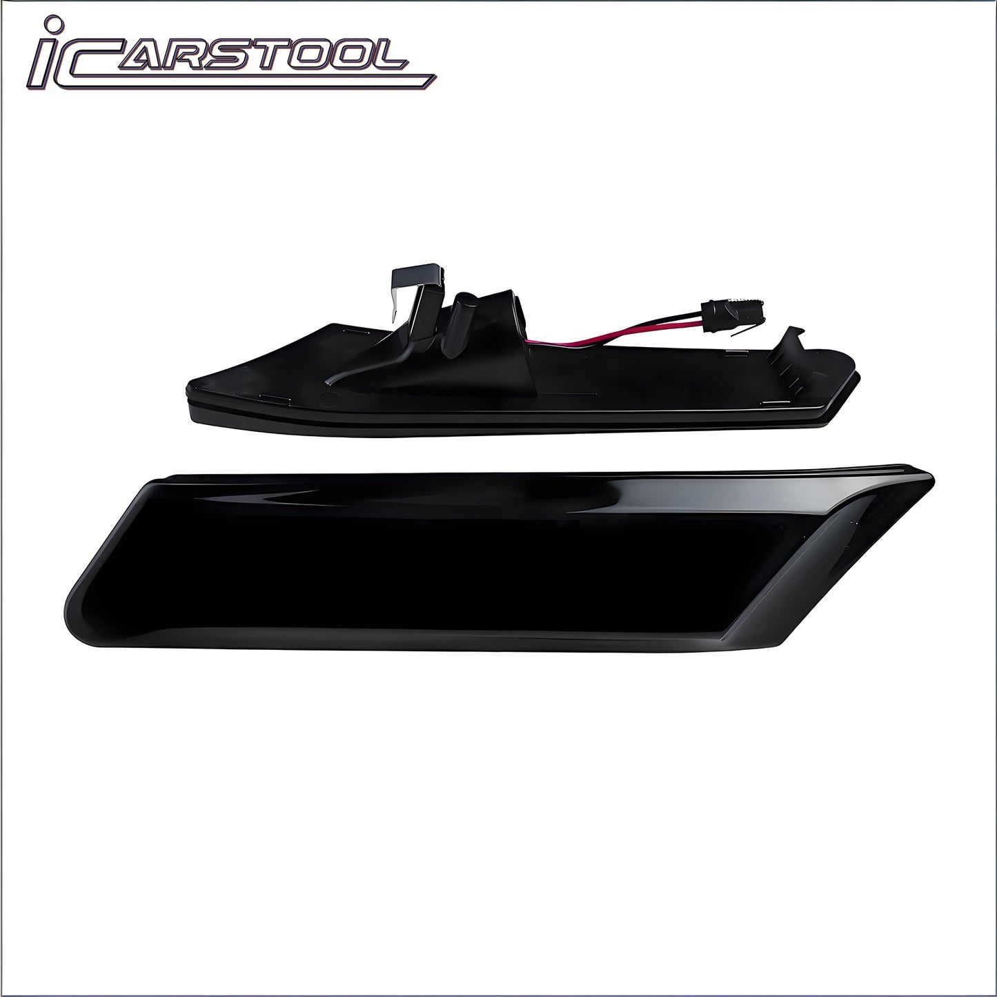 Smoke Lens Amber LED Side Marker Signal Lights For Porsche Boxster/Carrera 911/Cayman  OEM# 98763103302 98763103402 99763103802