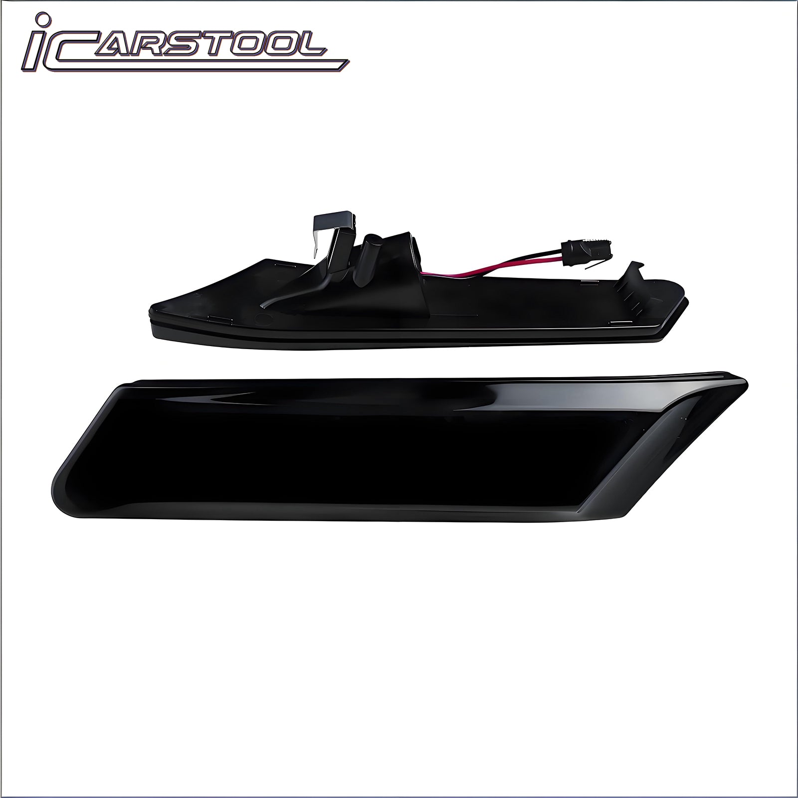 Smoke Lens Amber LED Side Marker Signal Lights For Porsche Boxster/Carrera 911/Cayman  OEM# 98763103302 98763103402 99763103802