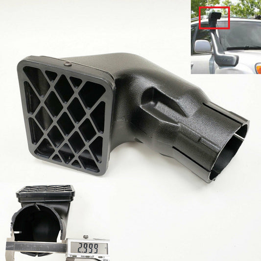 Universal Fit Ram Inlet Intake Snorkel Head 3" Inner Diameter Off Road 4x4 New