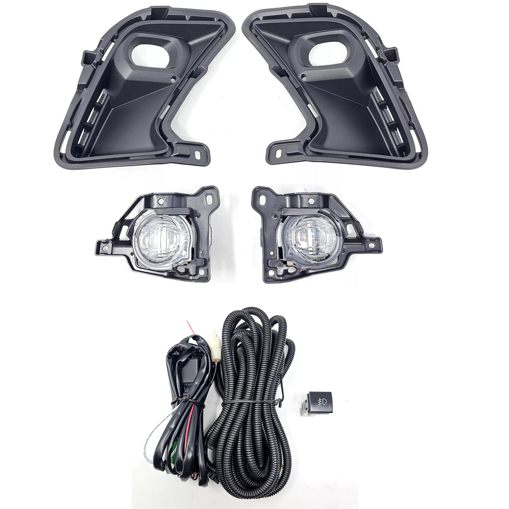 LED Fog Light Kit For 2024-2025 Toyota Grand Highlander XLE LIMITED PLATINUM HYBRID with Switch Bezel Wires