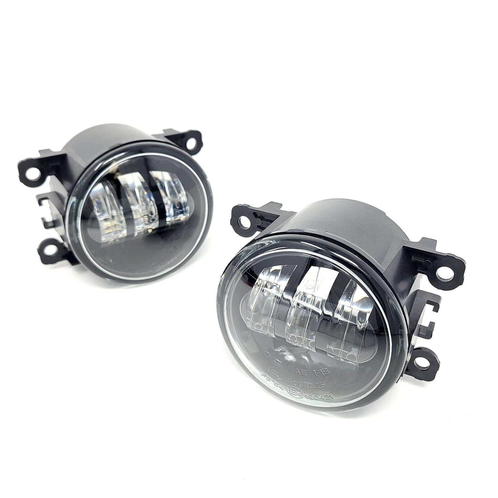 Clear Lens Dual Color White / Amber LED Fog Lights Kit For 2012-2015 Honda CRV Pilot Frontier Impreza with Wire Switch OEM# 33900STKA11 / 4F9Z15200AA / 26154-EA500 / 84501AJ00A,XR837532 / AC2592111 / 3225-2050B / 990E0-65J36-000