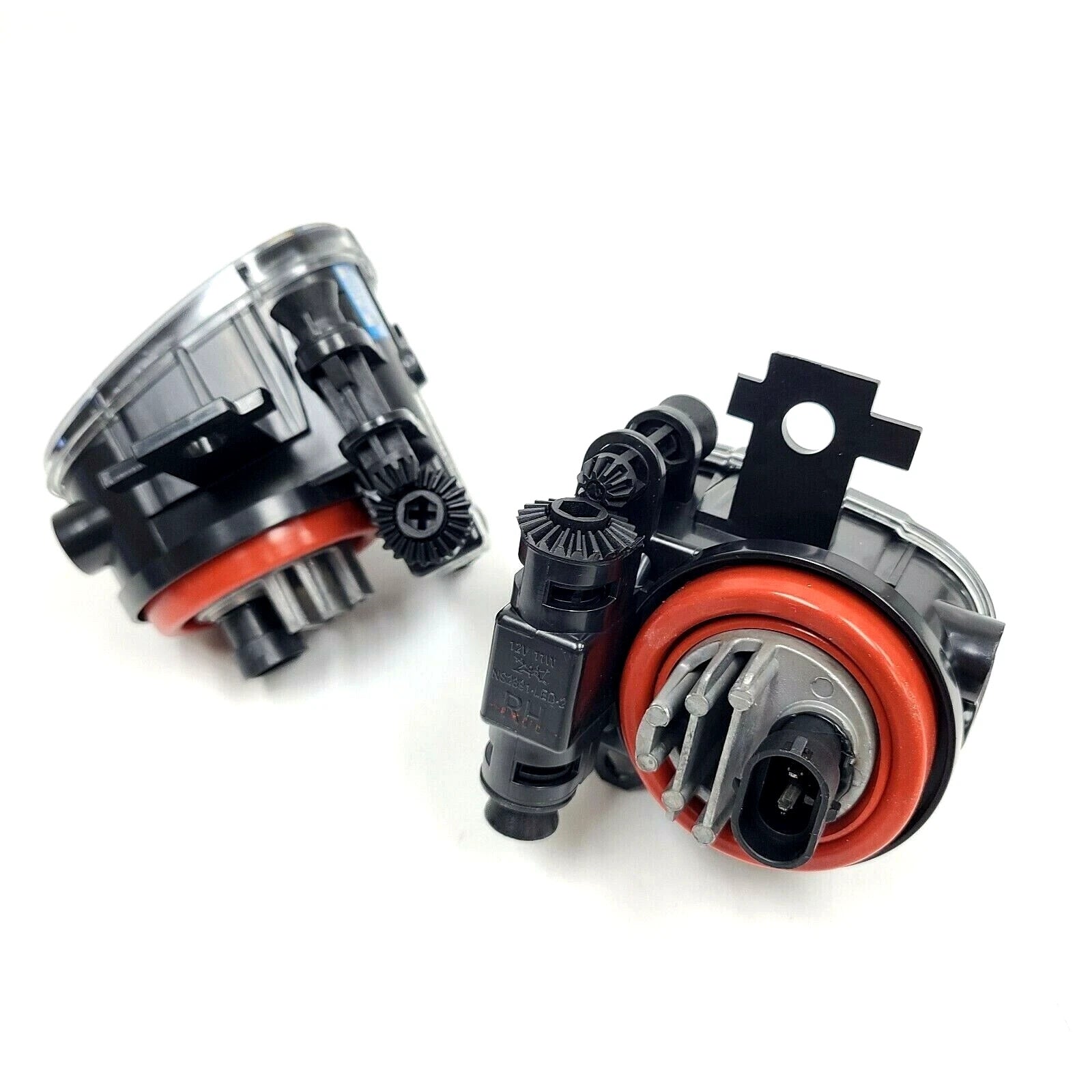Clear Lens LED Fog Lights Kit For 2021-2023 Nissan Armada with Bezel Switch Wires Relay OEM# 26150-00Q0B / 26155-00Q0E