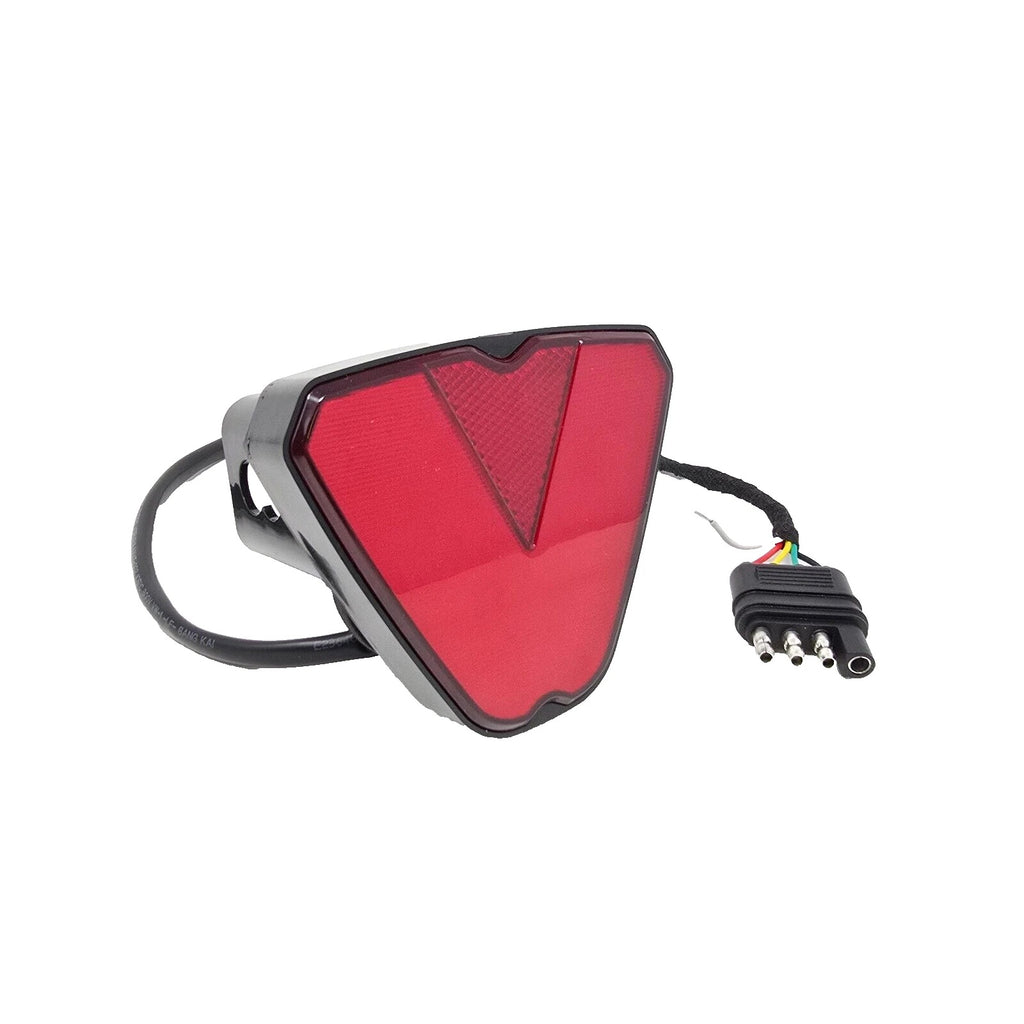 F1 Style Hitch Cover LED Brake Sequential Signal Light 2" Receiver Red Reflector Tow Truck Universal 4-in-1 Function - Sequential Signal/Brake/Reverse/Runing Light
