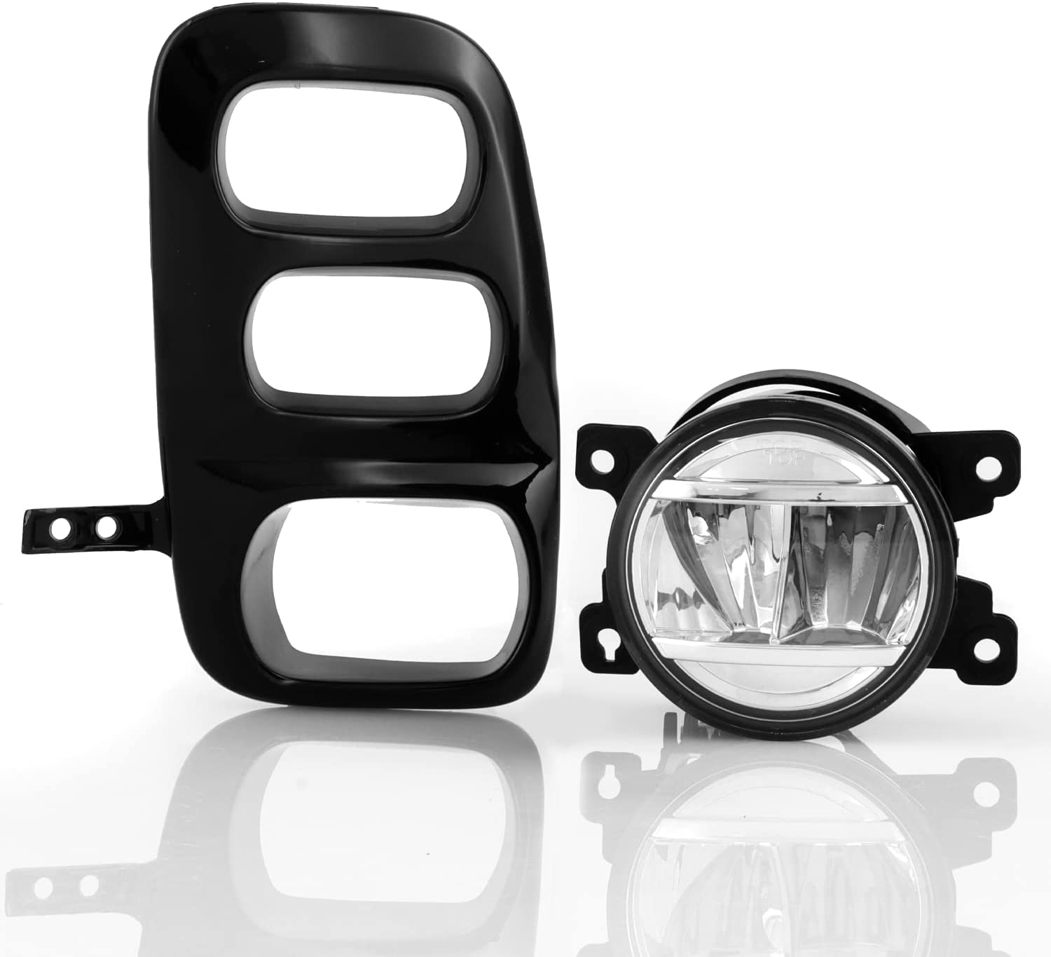 Clear Lens LED Fog Lights Kit For 2021-2022 Honda Odyssey with Switch Bezel Wires Relay OEM# 33950TEYY01 / 33900TEYY01,HO2592144 / HO2593144 19-6225-00 / 19-6226-00