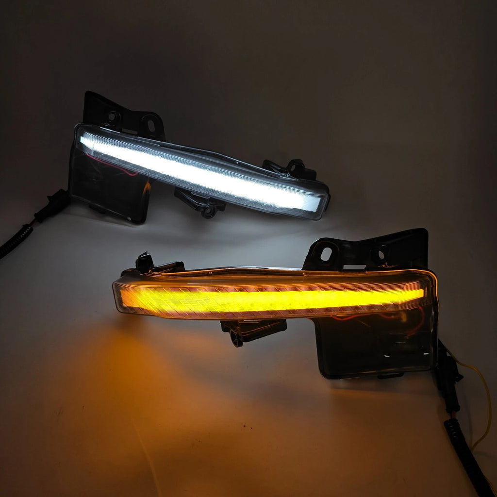 LED Fog Accent Lights Kit For 2023 2024 2025 Toyota Prius DRL Sequential Signal Wires NEW ﻿