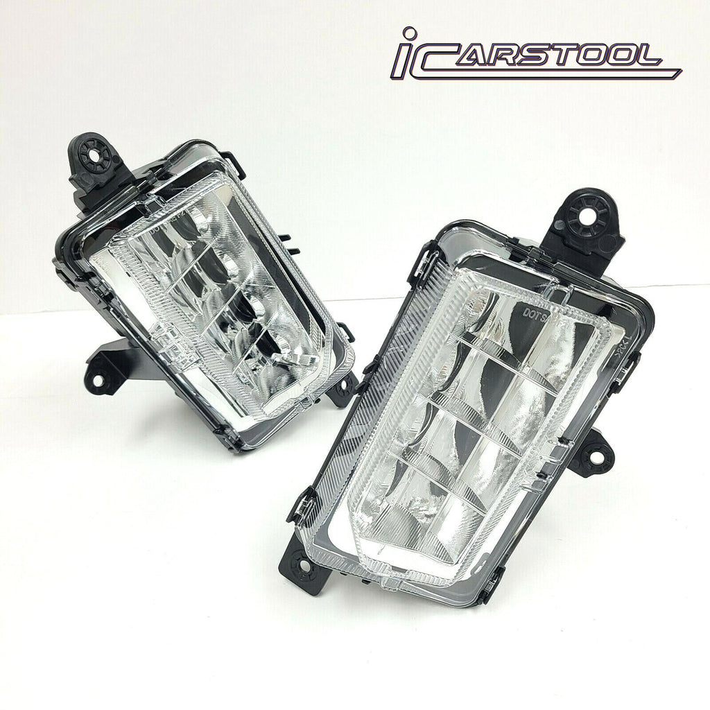 Clear Lens LED Fog Lights Kit For 2021 2022 2023 GMC Yukon /Yukon XL with Switch Wire Bezel OEM# 84513247 / 84513246 / 84739476 / 84739475 GM2593331 / GM2592331 /&nbsp;GM2593335 / GM2592335