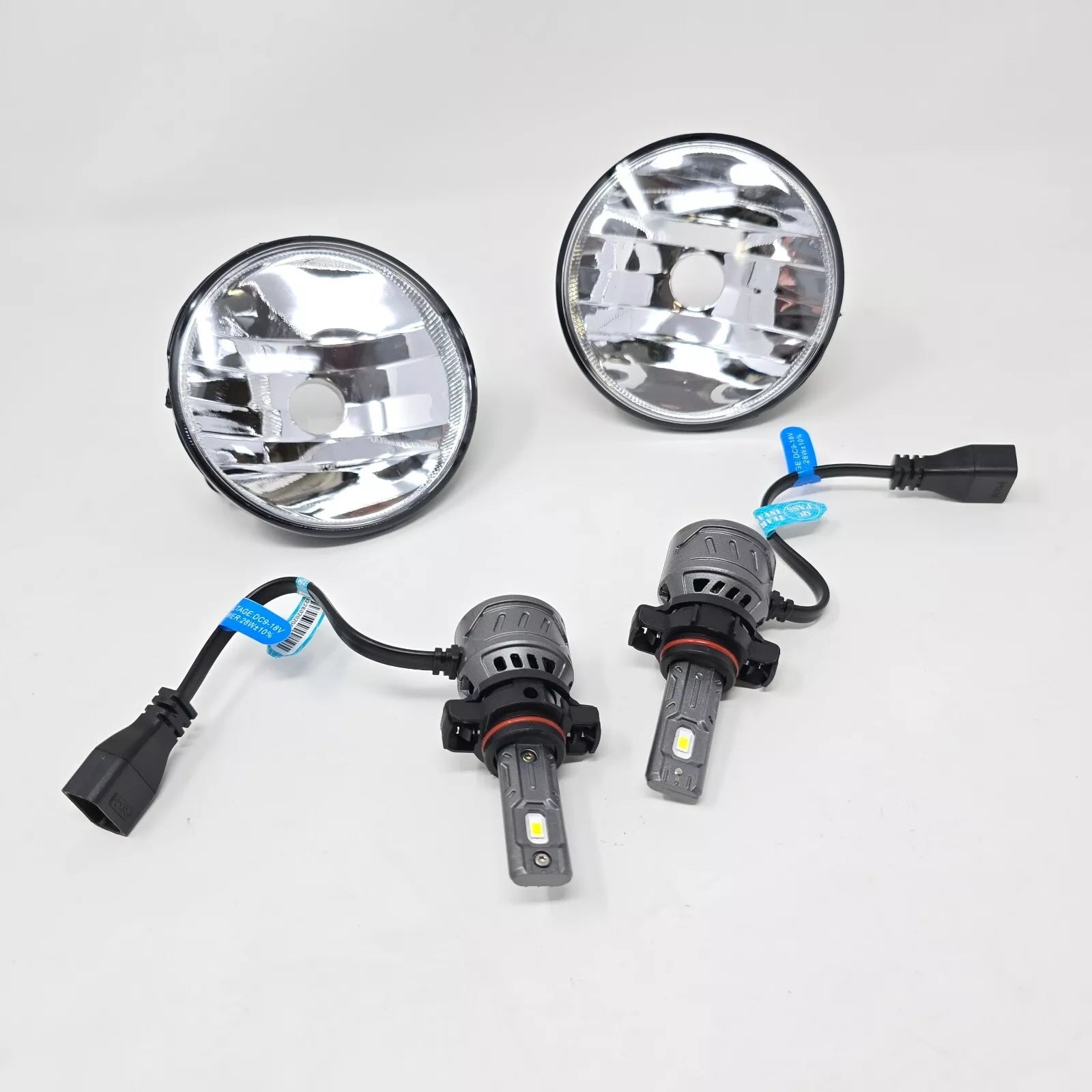 Clear Lens LED Fog Lights Kit For 2021-2022 Chevy Colorado with Bezel Switch Wire Bulbs OEM# 15839896,GM2590104,84750570 / 84750569 ,GM1039271 GM1038271