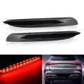 2x Black Smoked Lens LED Bumper Reflector Tail Brake Light  with 2010 2011 2012 2013 Mazda3 MAZDASPEED3 JDM Mazda3 / Axela Sport/Sedan/Mazdaspeed BL5FW BLEAW BLEFW