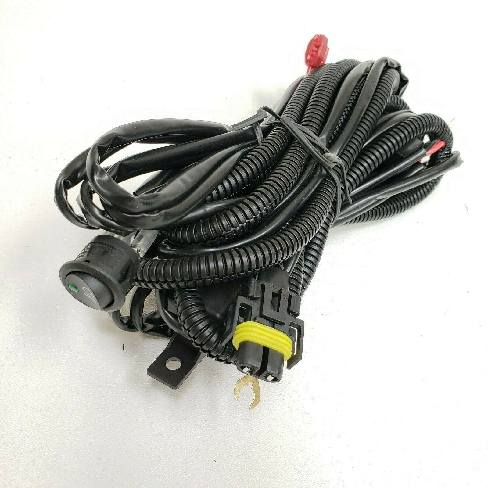 For 2015-2021 Dodge Charger  (With Hood Scoop Models Only) w/Bezel Wires LED Fog Lights Kit