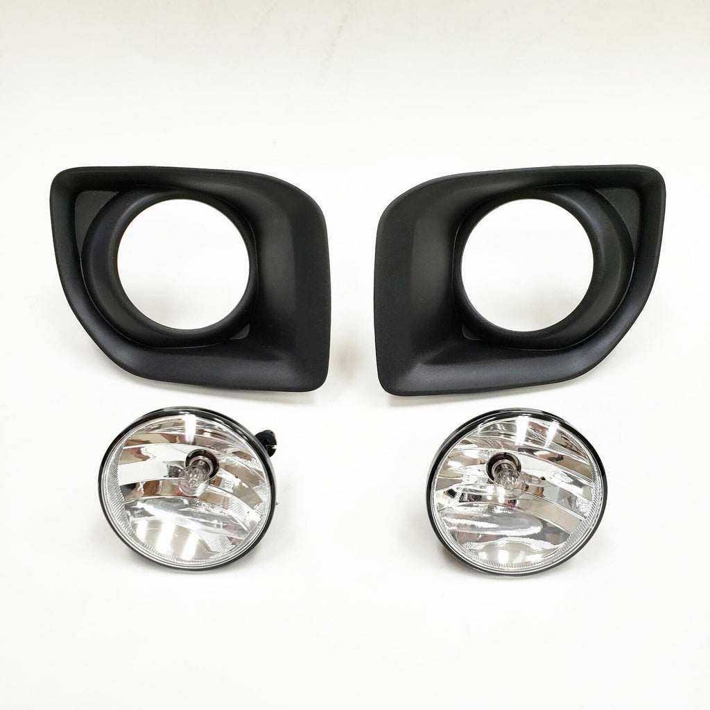 Fog Lights Kit for 2015 2016 2017 2018 2019 GMC Canyon, OE Style Clear Lens Fog Lamps Assembly