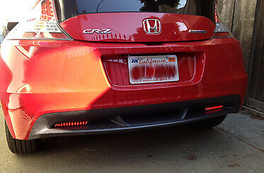 2x Red Lens LED Bumper Reflector Tail Brake Light For Acura TSX Honda CR-Z/ Insight/CR-V OEM#HO1185103, HO1184103, 33505SLJ013, 33555SLJ013, 13461865