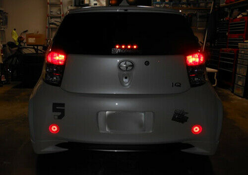 2x Clear Lens LED Bumper Reflector Tail Brake Stop Light For Corolla Scion xB iQ OEM#TO2830104C,8191002040   8191002040 81910-02040 TO2830104