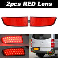 For 2007-2018 Mercedes Sprinter W906 Red Lens LED Rear Bumper Stop Brake Lights OEM#2E0945105A 2E0945105 68012886AA 68012887AA , A9068260140 A9068260040 9068260140 9068260040