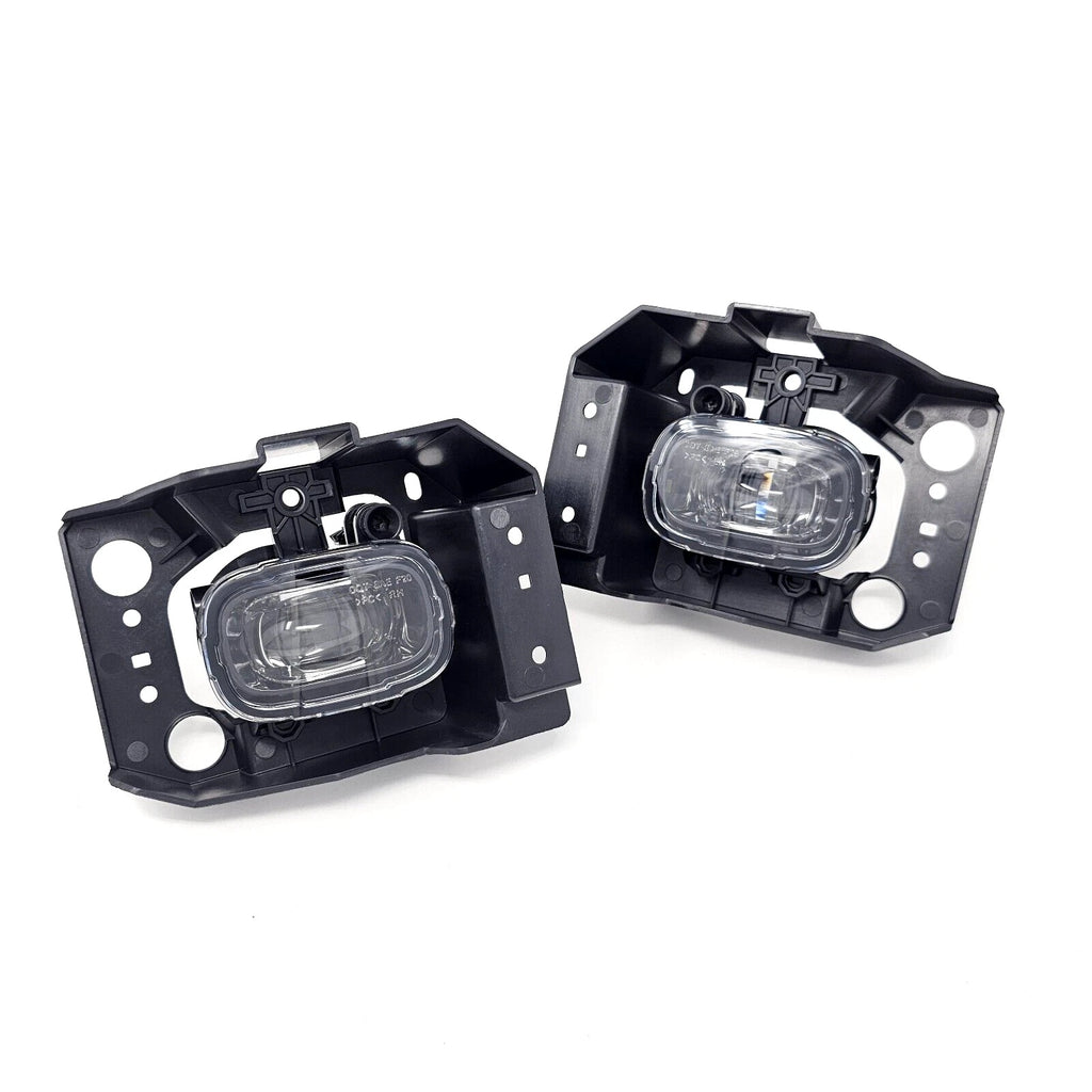 Clear Lens LED Fog Lights Kit For 2021-2023 Nissan Armada with Bezel Switch Wires Relay OEM# 26150-00Q0B / 26155-00Q0E
