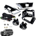 Clear Lens LED Fog Lights Kit For 2021-2023 Nissan Armada with Bezel Switch Wires Relay OEM# 26150-00Q0B / 26155-00Q0E