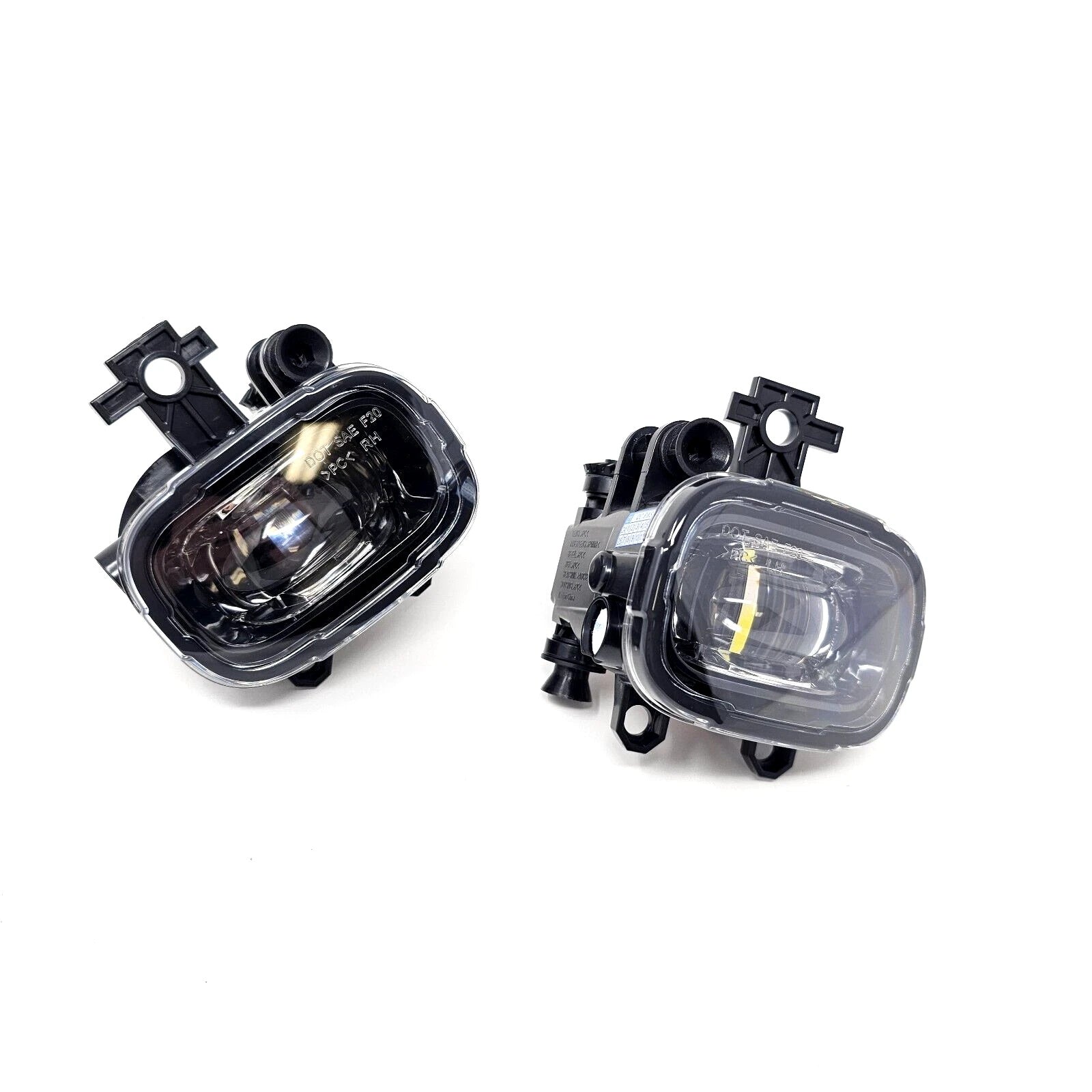 Clear Lens LED Fog Lights Kit For 2021-2023 Nissan Armada with Bezel Switch Wires Relay OEM# 26150-00Q0B / 26155-00Q0E