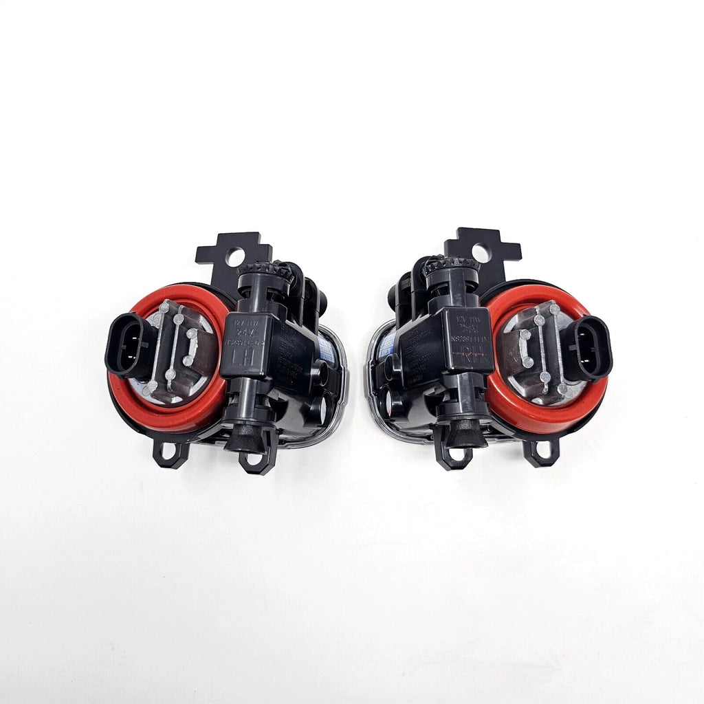 Clear Lens LED Fog Lights Kit For 2021-2023 Nissan Armada with Bezel Switch Wires Relay OEM# 26150-00Q0B / 26155-00Q0E
