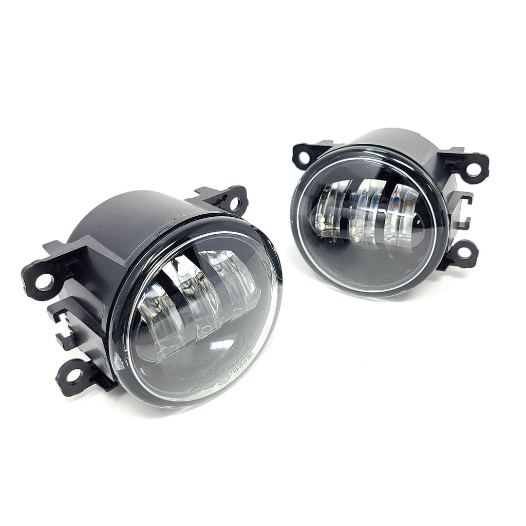 Clear Lens White / Amber LED Fog Lights Kit For 2008-2014 Ford Focus with Wire Switch OEM# 33900STKA11 / 4F9Z15200AA / 26154-EA500 / 84501AJ00A,XR837532 / AC2592111 / 3225-2050B / 990E0-65J36-000 ﻿