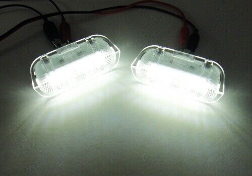 2x White 18-SMD LED Side Door Courtesy Lights For 2011-2018 Porsche Cayenne 92A