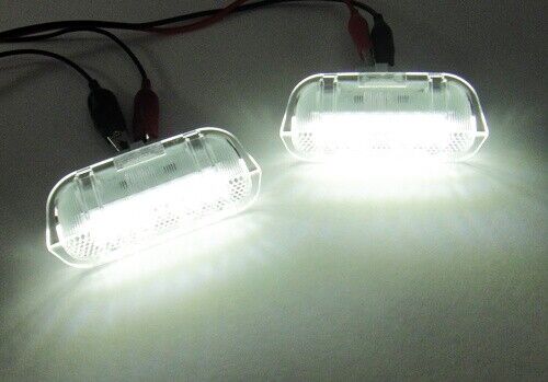 2x White 18-SMD LED Side Door Courtesy Lights For 2011-2018 Porsche Cayenne 92A