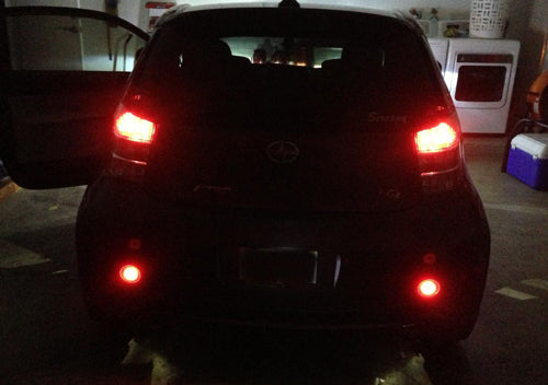 2x Clear Lens LED Bumper Reflector Tail Brake Stop Light For Corolla Scion xB iQ OEM#TO2830104C,8191002040   8191002040 81910-02040 TO2830104