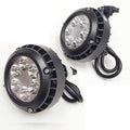For 2008-2009 Pontiac G8 models LED Clear Lens Fog Driving Lights Lamps Pair （with round lens fog light models only） OEM#GM2590104 / 15839896