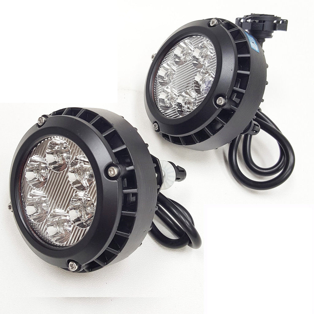 For 2007 2008 2009 2010 2011 2012 2013 2014 GMC Yukon  LED Clear Lens Fog Driving Lights Lamps Pair OEM#GM2590104 / 15839896