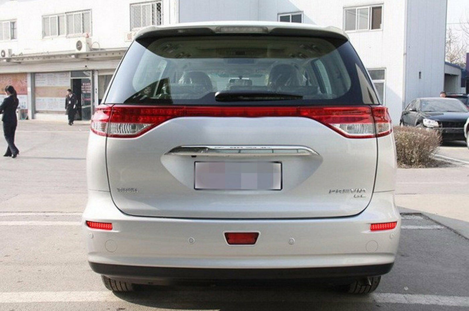 Red Lens 39-SMD LED Rear Bumper Reflector Tail Brake Light For 2008-2014 Scion xD/2006-2012 Toyota RAV4