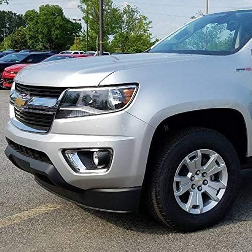 For 2015-2020 Chevy Colorado Bezel 5202 Bulbs Clear Lens Driving Fog Lights Kit