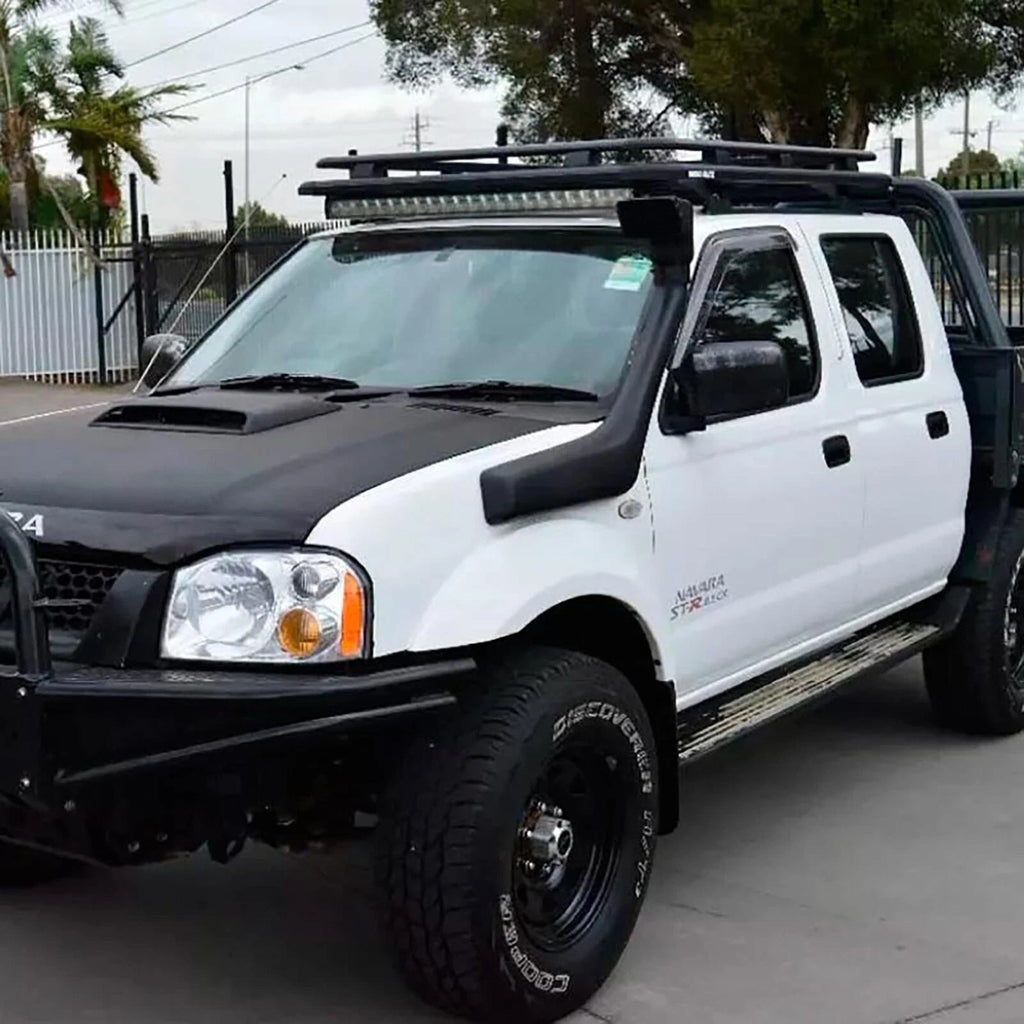 Snorkel Kit For 2000-2004 Nissan Frontier D22 Cold Ram Intake System Rolling Head Set