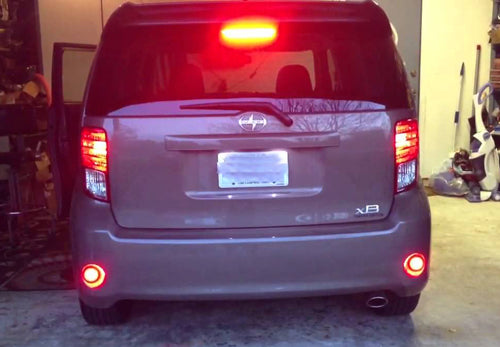 2x Clear Lens LED Bumper Reflector Tail Brake Stop Light For Corolla Scion xB iQ OEM#TO2830104C,8191002040   8191002040 81910-02040 TO2830104