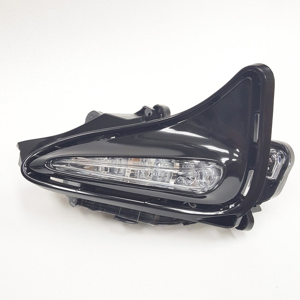 For 2017-2019 Toyota Corolla L LE XLE Built-in LED DRL Fog Driving Light with Switch Bezel Wires NOT FIT COROLLA "SE" or "XSE" or "50th Anniversary" MODEL