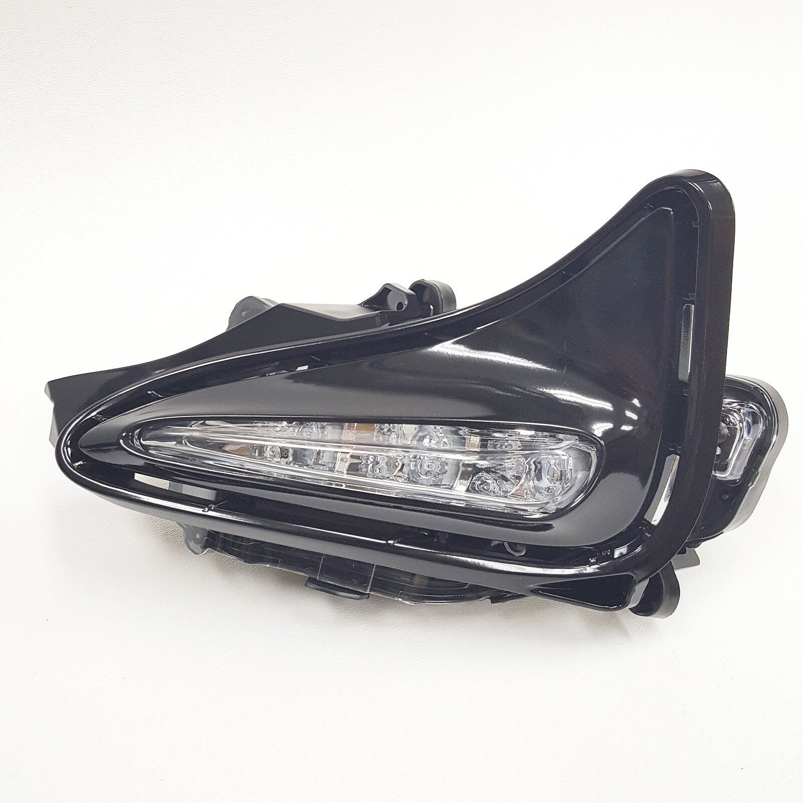 For 2017-2019 Toyota Corolla L LE XLE Built-in LED DRL Fog Driving Light with Switch Bezel Wires NOT FIT COROLLA "SE" or "XSE" or "50th Anniversary" MODEL