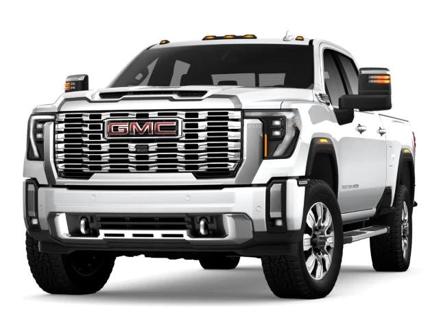 For 2024-2025 GMC Sierra 2500HD / 3500HD LED Fog Light Kit with Switch Bezel Wire Silver